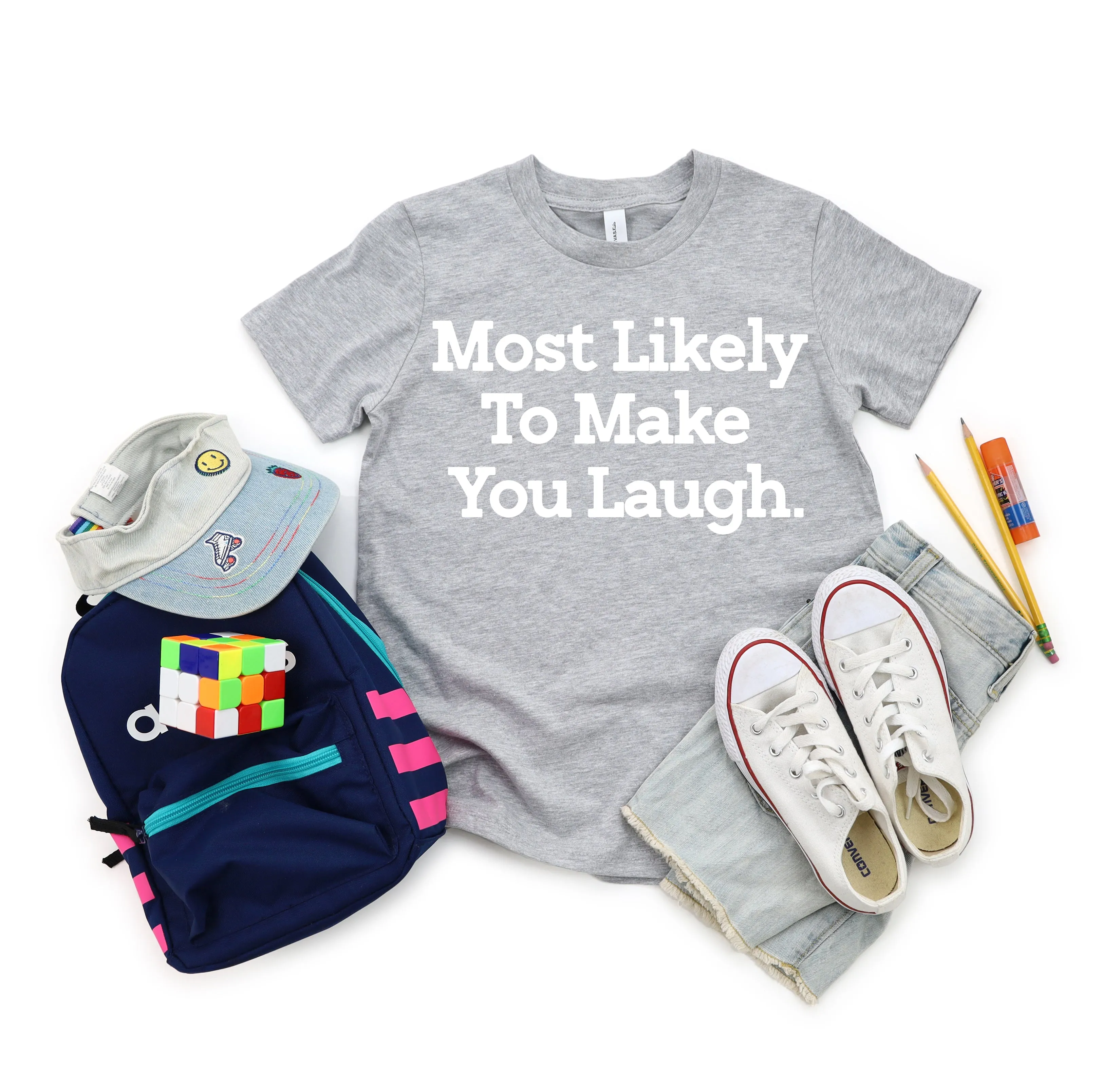 Back to School Superlatives- "Most Likely to Make You Laugh" Multiple Color T-shirt