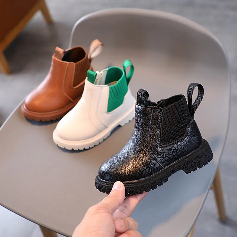 Beauty England Style Chelsea Boots for Kids Girls School Super on-trend