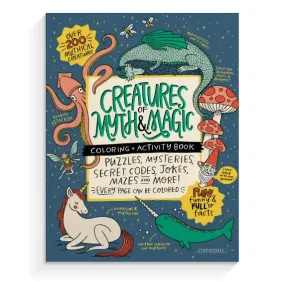 Creatures of Myth & Magic - Coloring   Activity Book