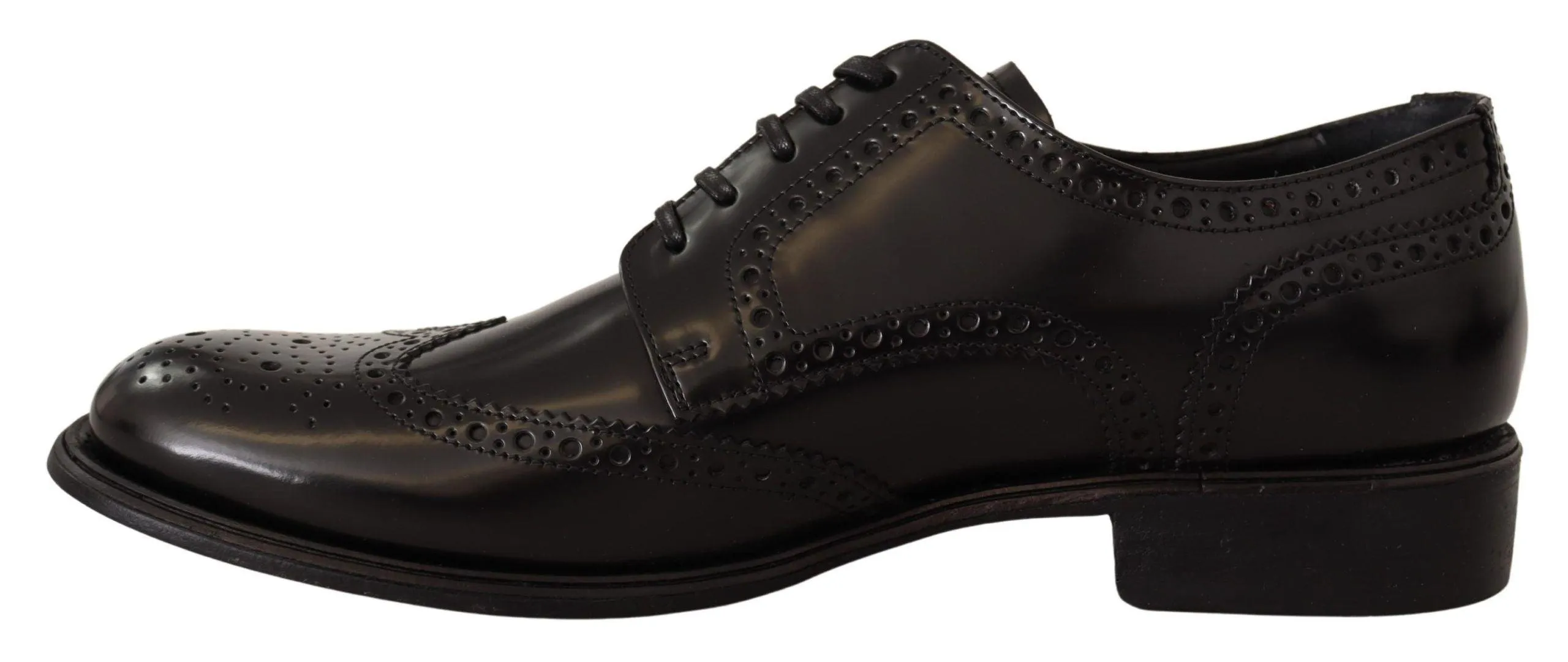 Dolce & Gabbana Elegant Wingtip Derby Oxford Shoes