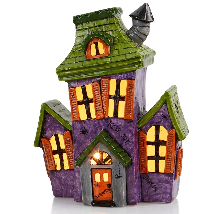 Haunted House Light Up - 8" tall