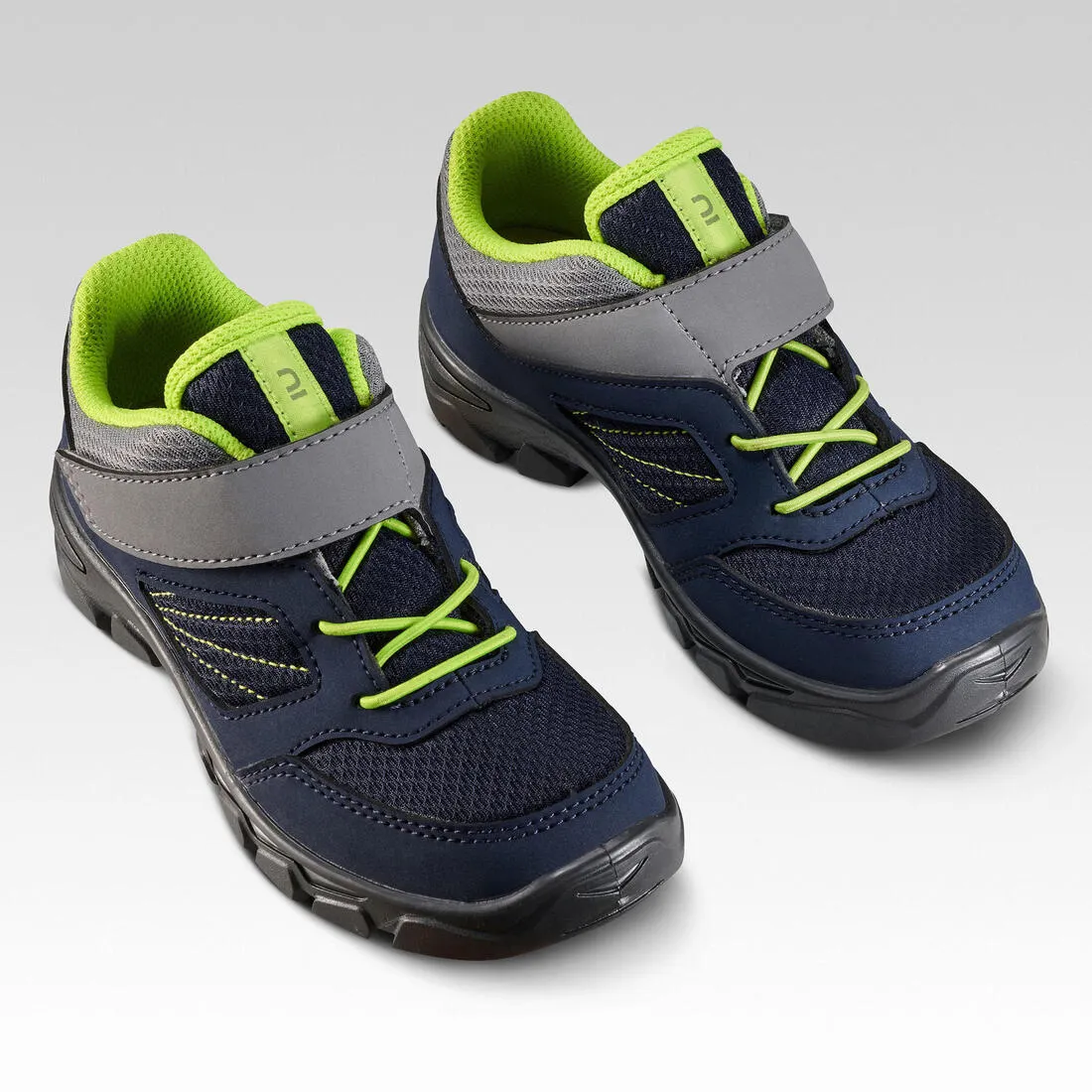 Kids' Velcro Hiking Shoes  NH100 - 24 to 34