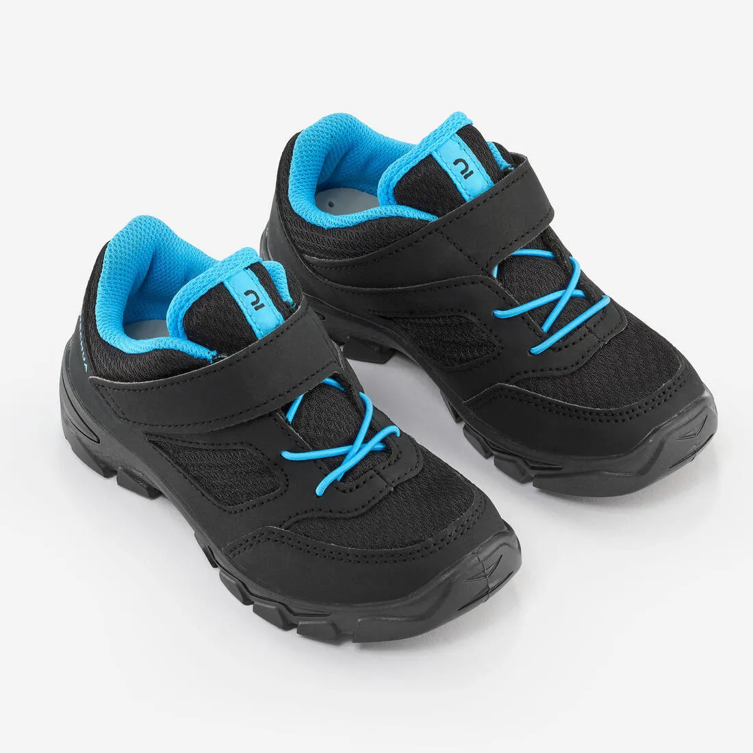 Kids' Velcro Hiking Shoes  NH100 - 24 to 34