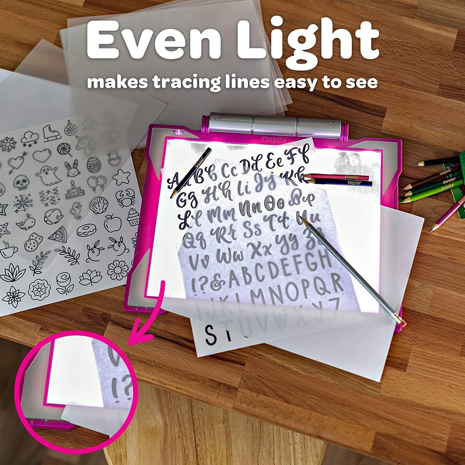 Light-Up Tracing Pad (Girl)