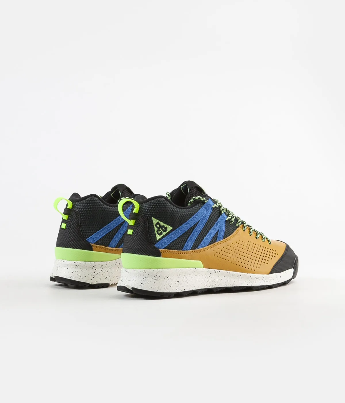 Nike ACG Okwahn II Shoes - Dark Citron / Volt Glow - Outdoor Green