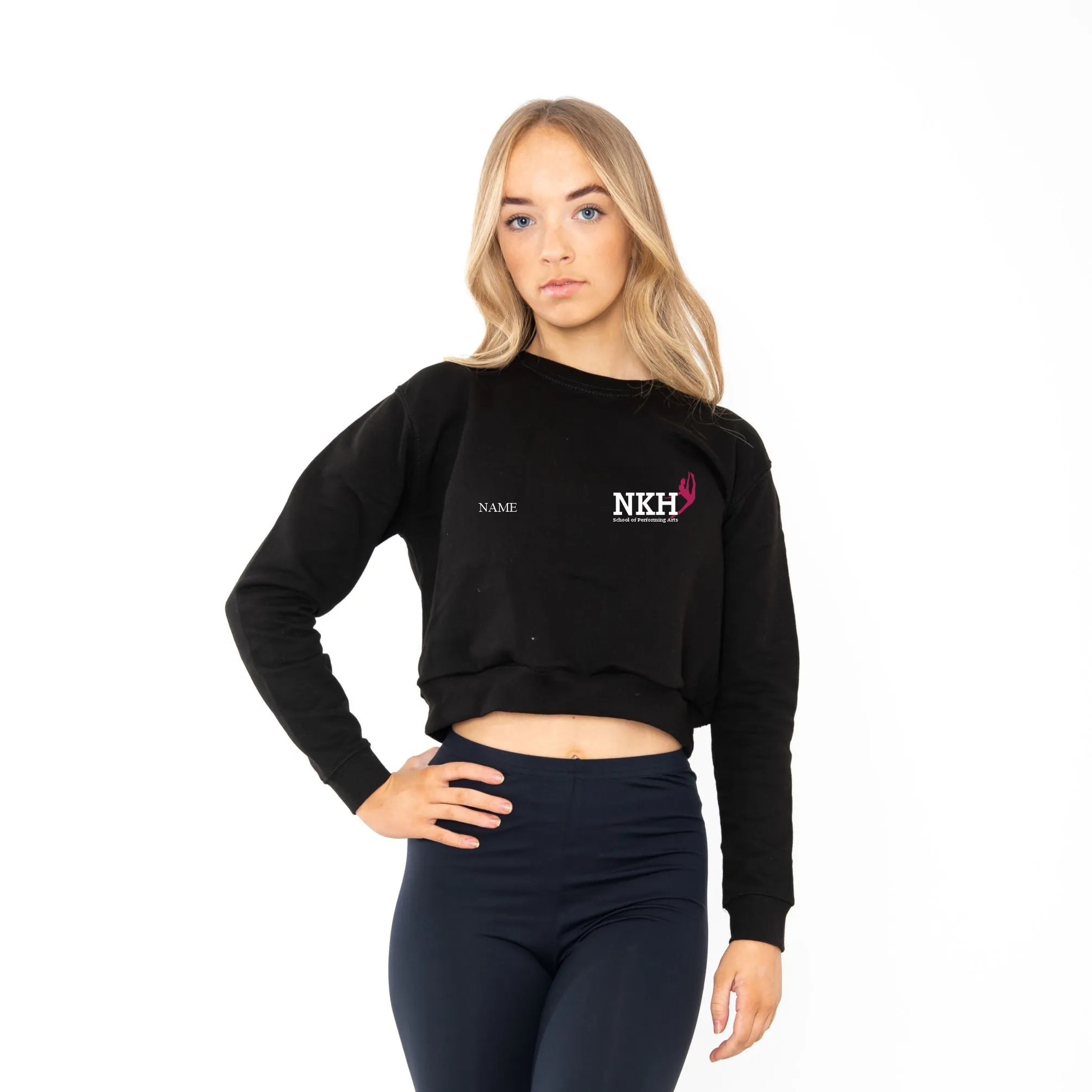 NKH School of Dance Kids Cropped Sweatshirt