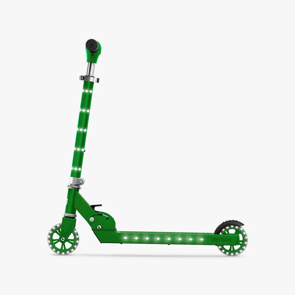 Orbit Light-Up Folding Kick Scooter