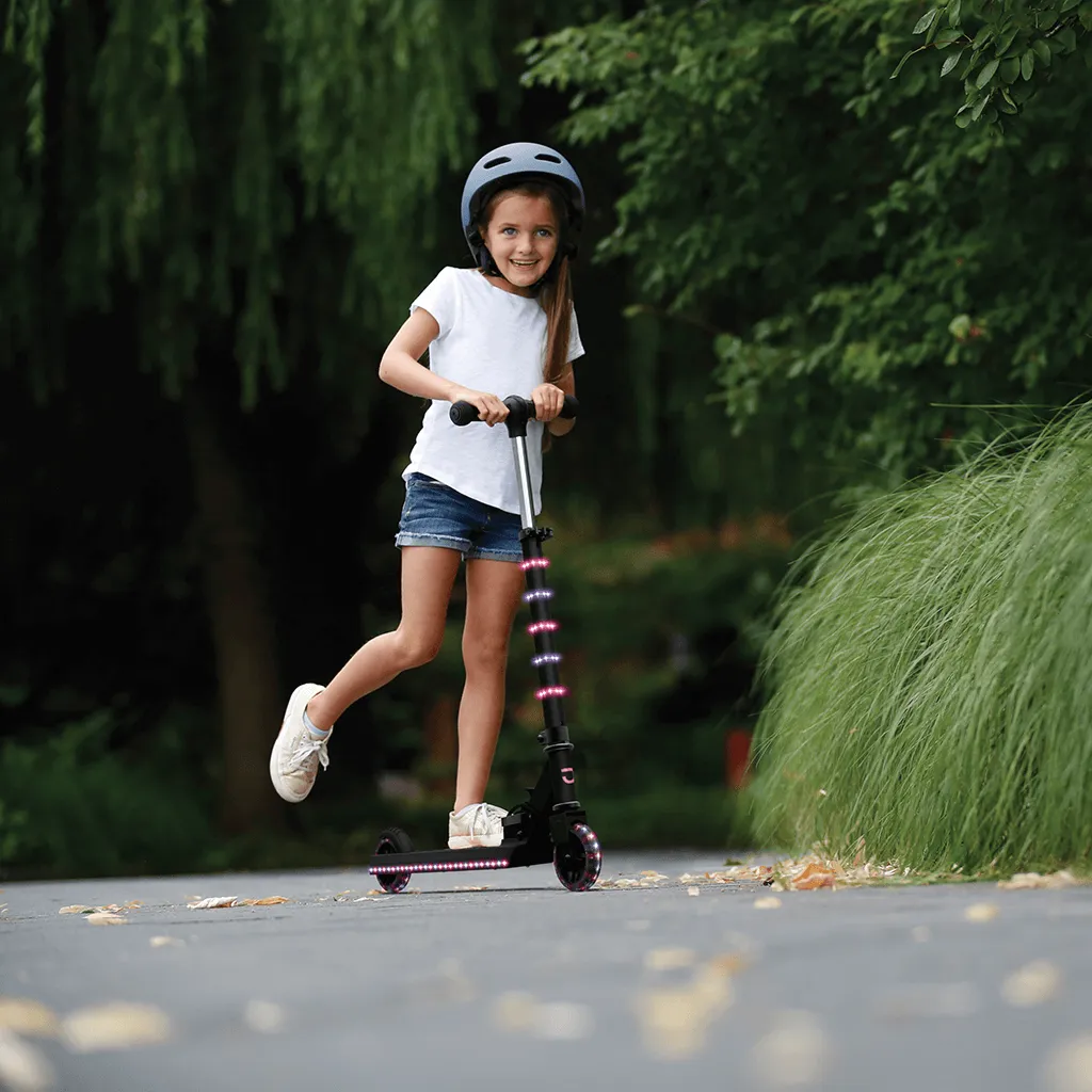 Orbit Light-Up Folding Kick Scooter