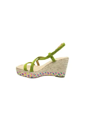 SAMPLE - Rope Espadrilles - Lime