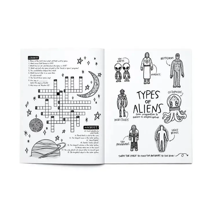 Space Above & Beyond - Coloring   Activity Book