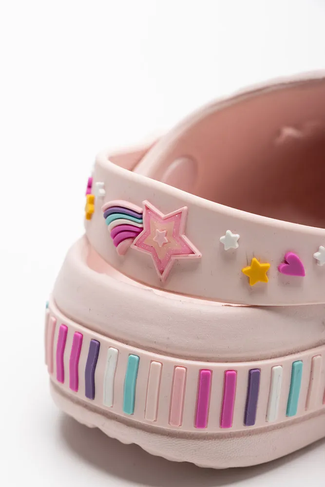 Star Light Up Clog Pink