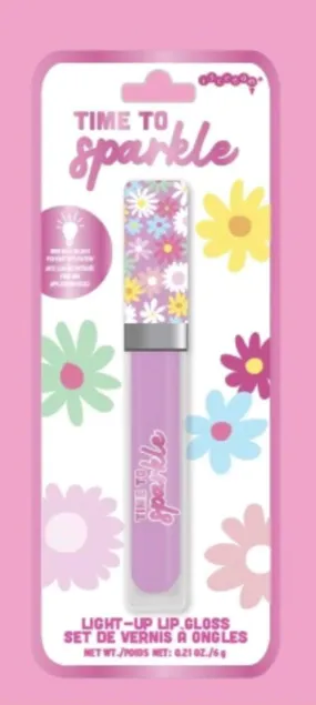 Time To Sparkle Light Up Lip Gloss