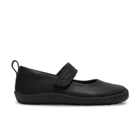 Vivobarefoot Wyn School Kids Obsidian Black