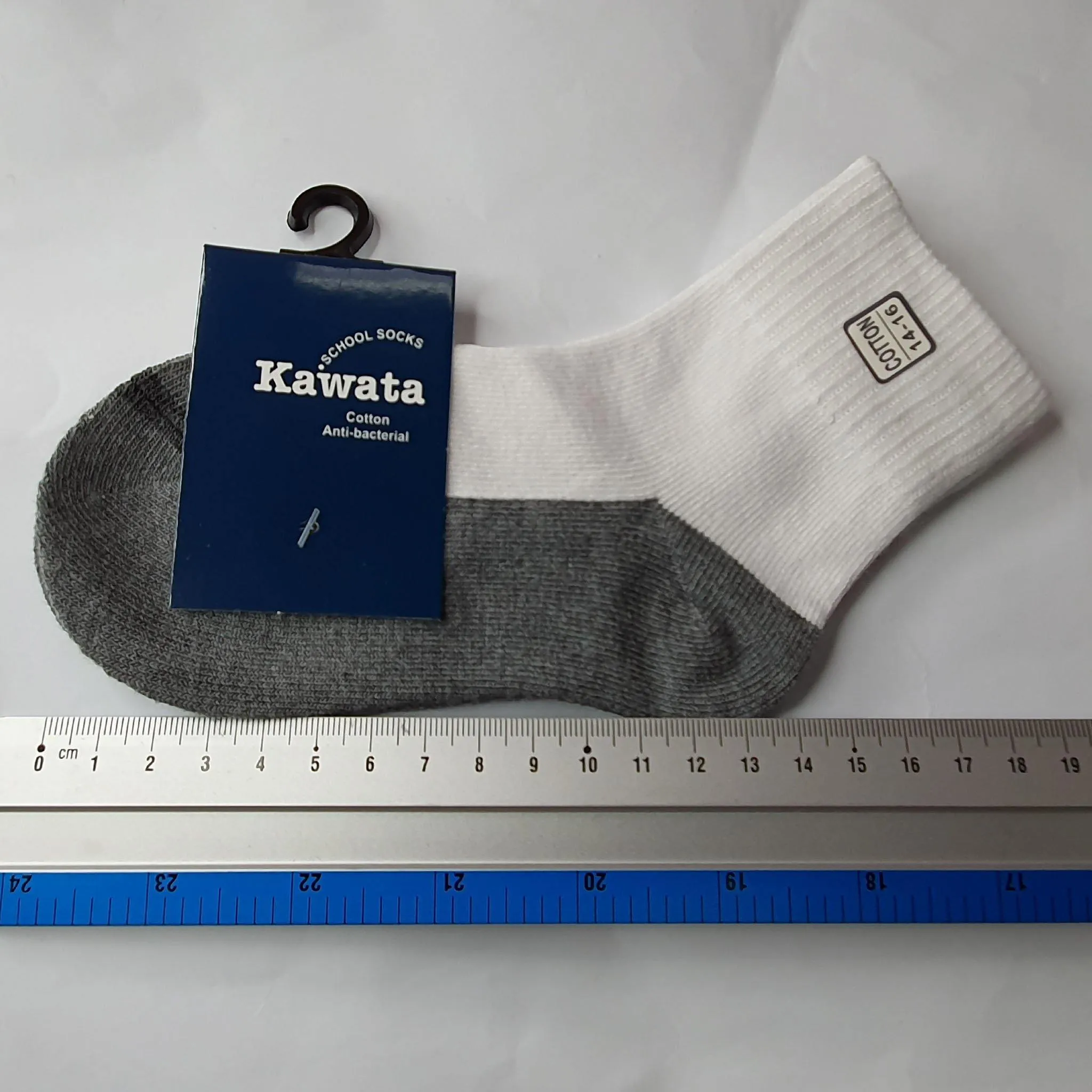 White School Socks